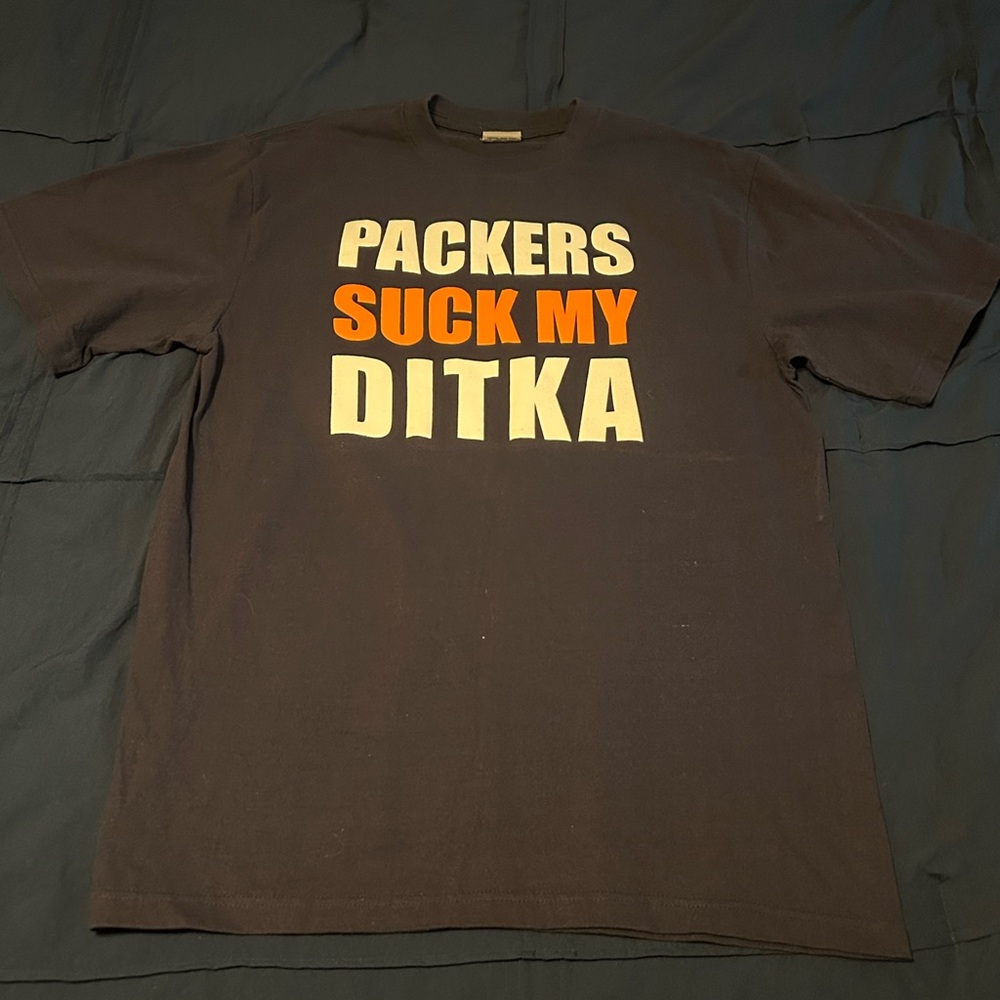 Packers Suck My Ditka T-Shirt - Black